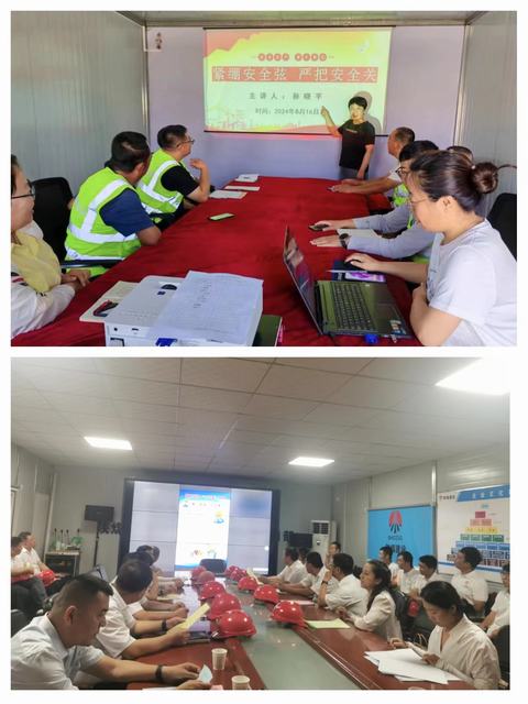 陜煤建設韓城分公司：巾幗助安全，為幸?！凹哟a”