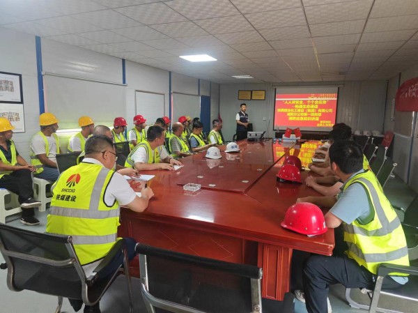 陜煤建設(shè)咸陽(yáng)分公司第一項(xiàng)目部：以“演”助防，筑牢安全第一防線