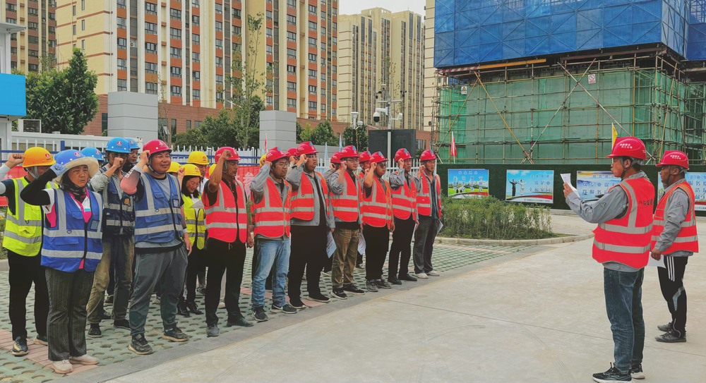 陜煤建設天工公司土建第十一項目部：合“三力”，筑牢安全防線
