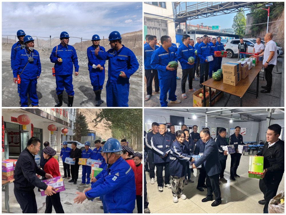 節前慰問暖人心 一線職工鼓干勁