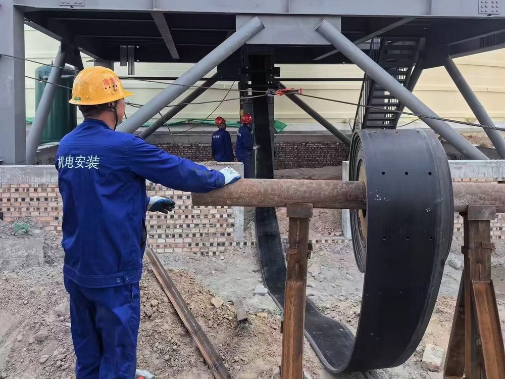 陜煤建設機電安裝公司涼水井項目部:全力拉滿工程“進度條”