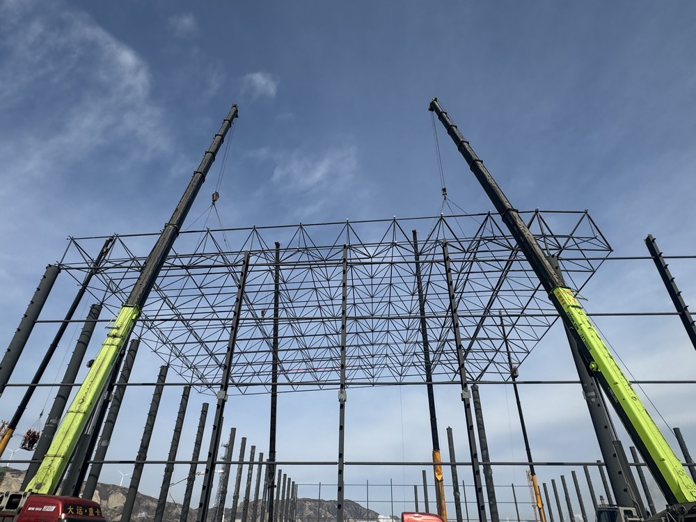 陜煤建設天工公司土建第二十一項目部:勇戰(zhàn)低溫,擎起建設新高度