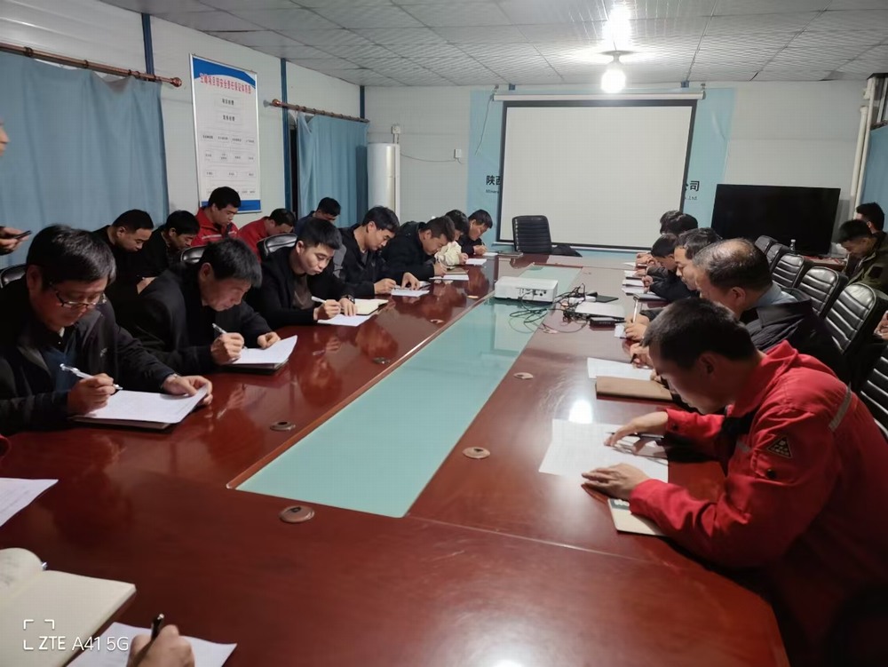 陜煤建設礦建二公司“安全生產治理能力提升年”行動有成效