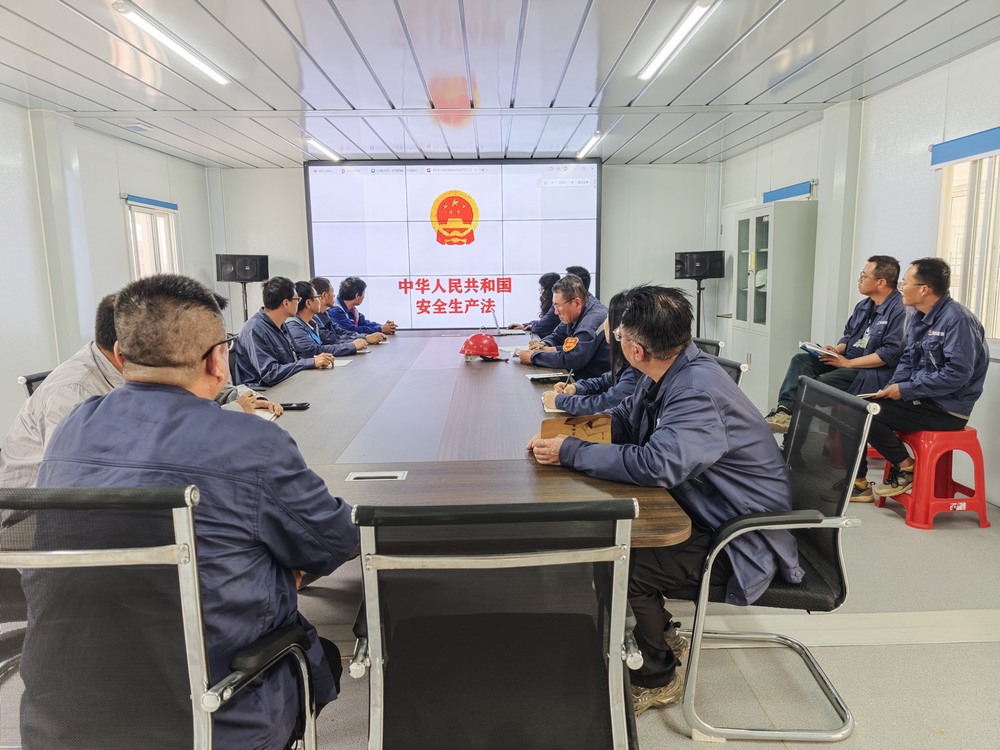 陜煤建設韓城分公司土建四項目部：常念安全“緊箍咒”，奮楫揚帆逐“安”行