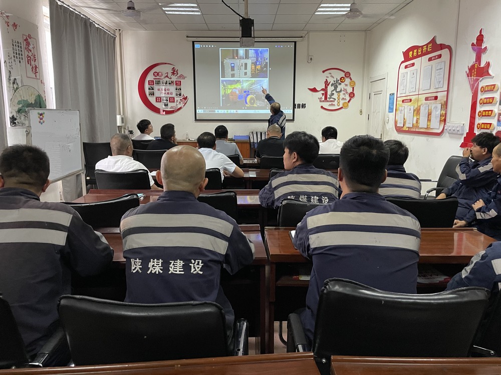 陜煤建設洗選煤運營公司檸條塔運營項目部：安全生產常抓不懈，手指口述挖掘潛能