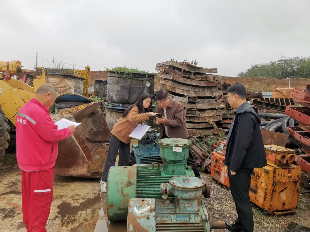 陜煤建設礦建二公司:廢舊設備處置交出提質增效答卷